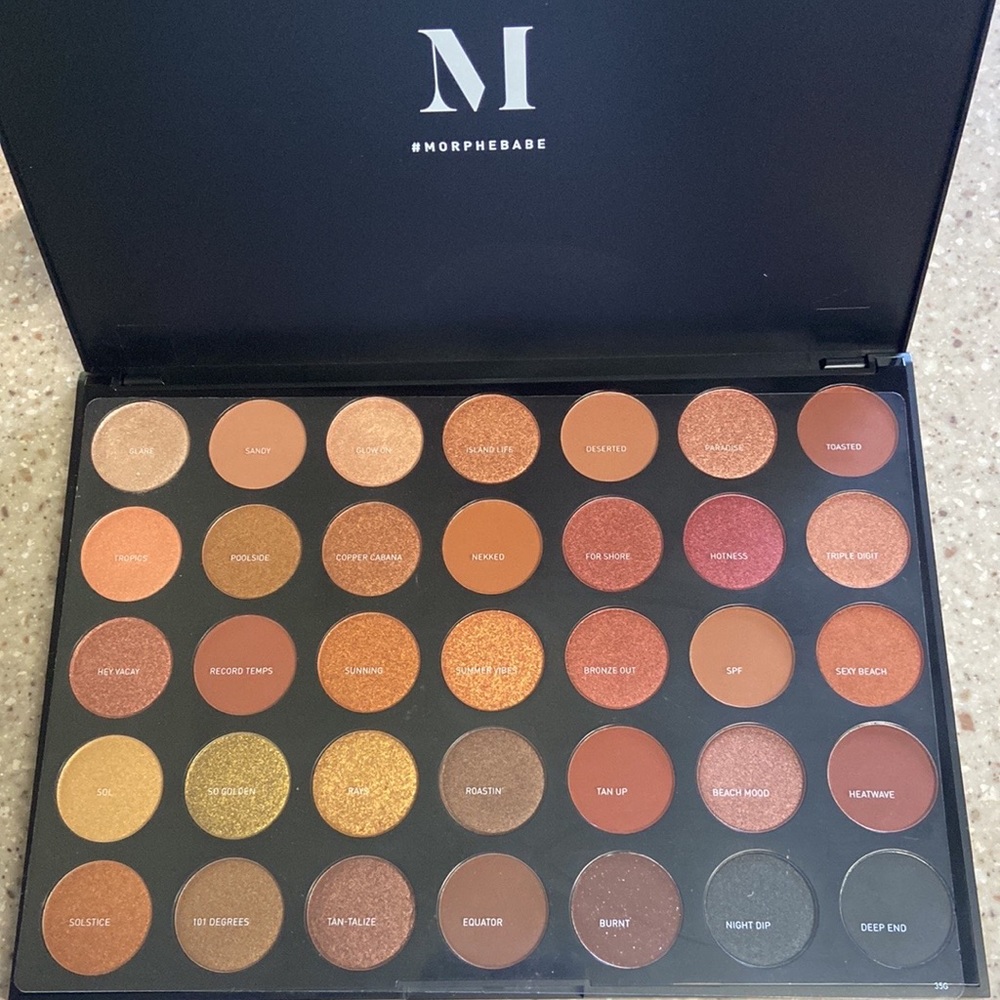 Morphe 35G Bronze Goals Artistry Palette